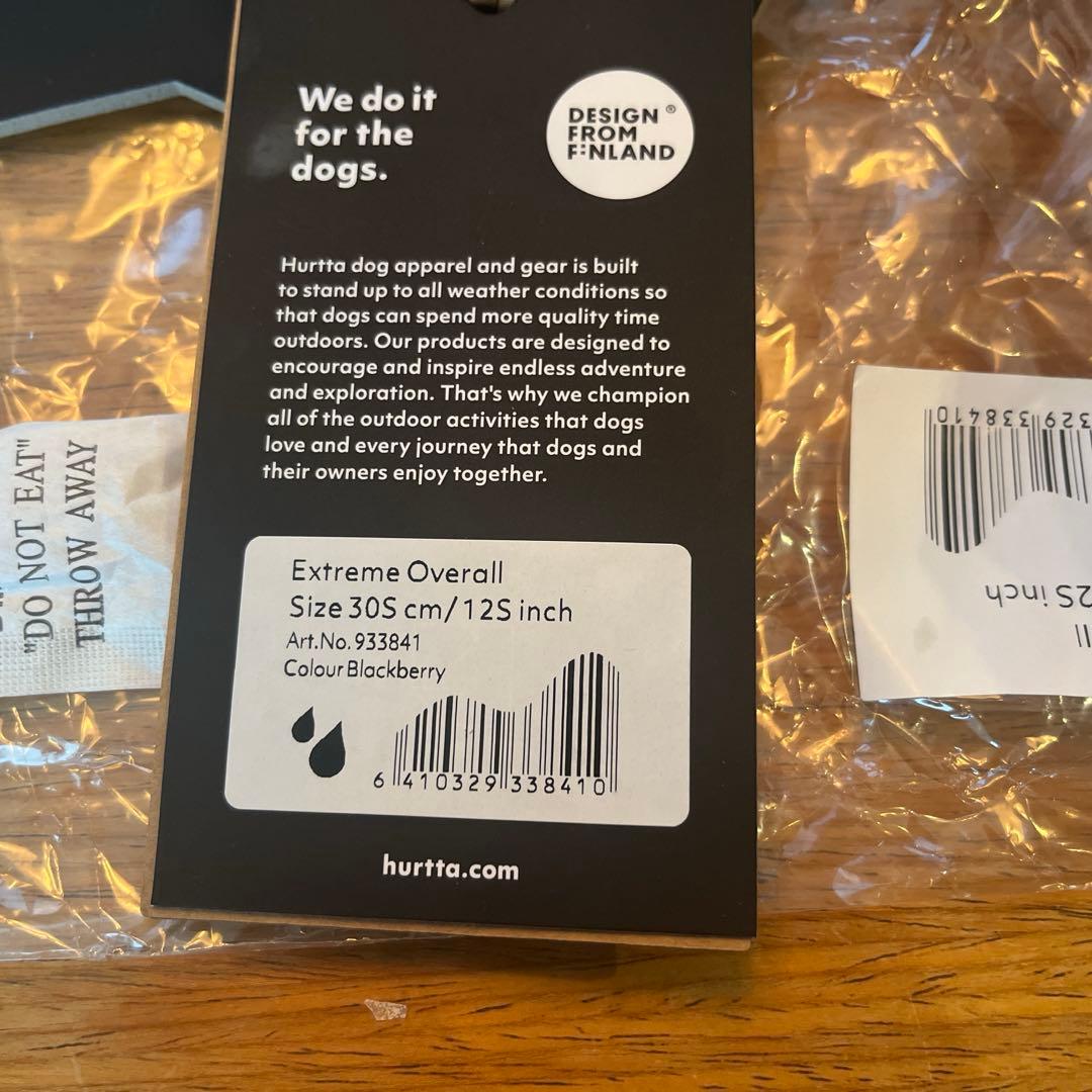 未使用 試着のみ　小型犬用　フルッタ　30S