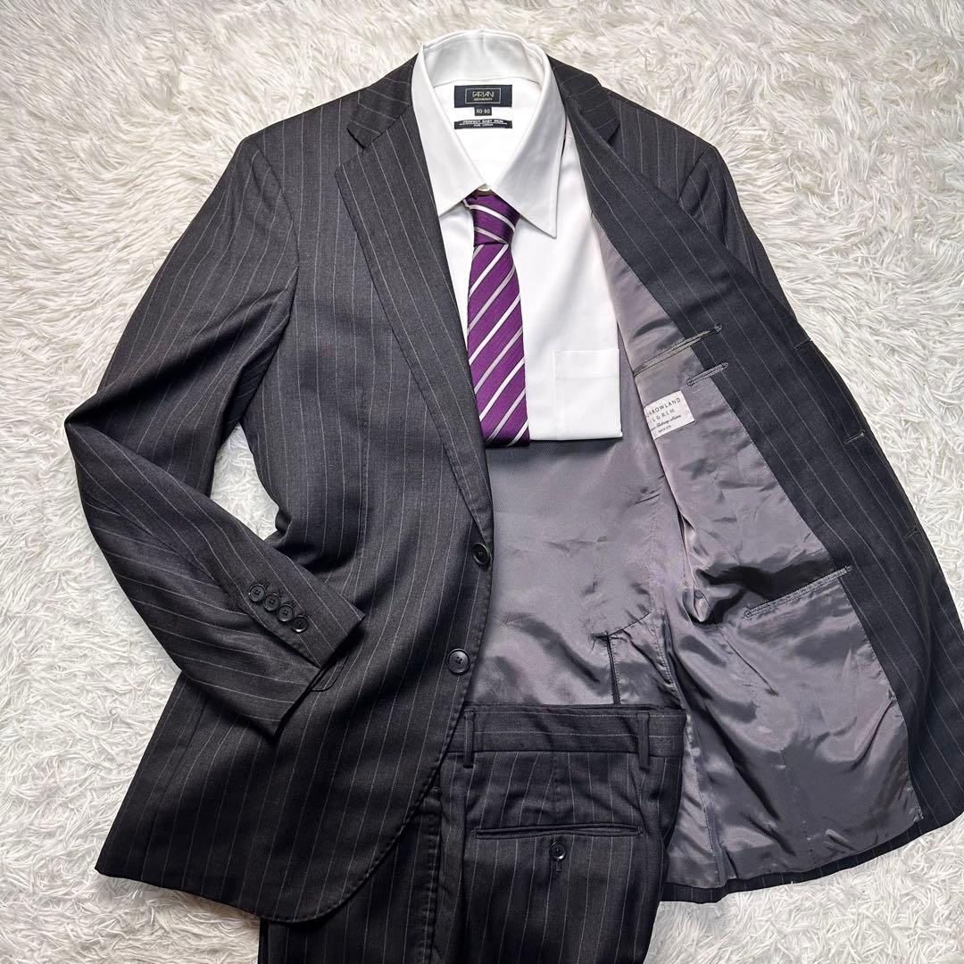 別注 美品 トゥモローランド ピルグリム×高級バルベラ セットアップ 総裏 46