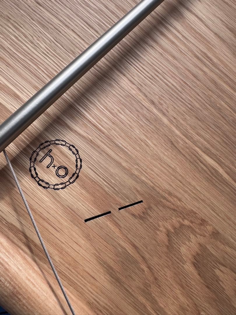 廃盤　hxo design × wanderout table natural