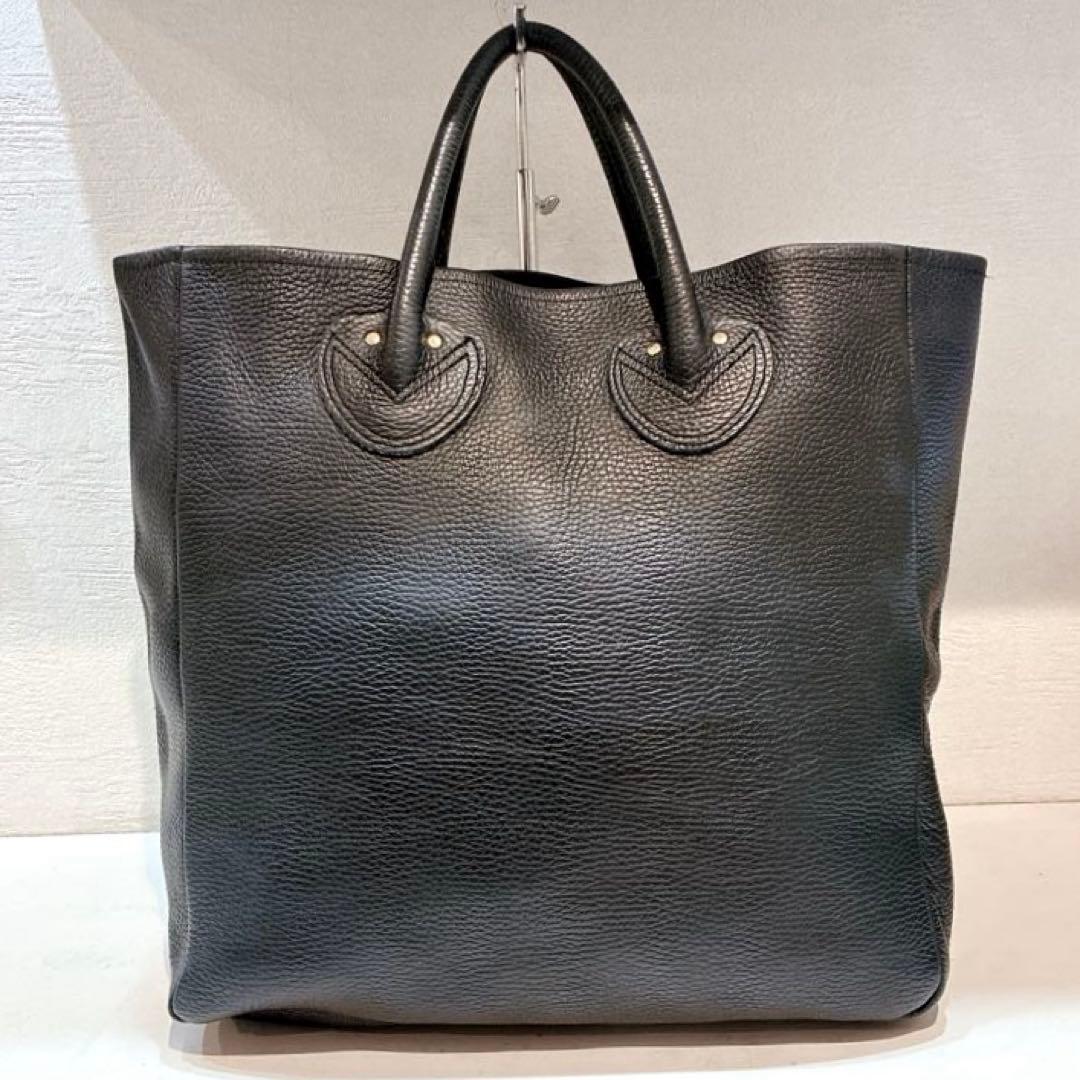 【美品】YOUNG&OLSEN エンボスドレザートート　M 黒