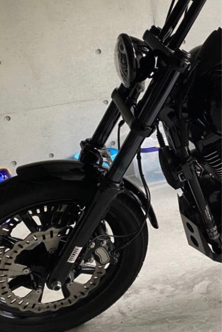 ハーレー　フロントインナーフォーク　DLCコーティング　FXDL FXDLS 等