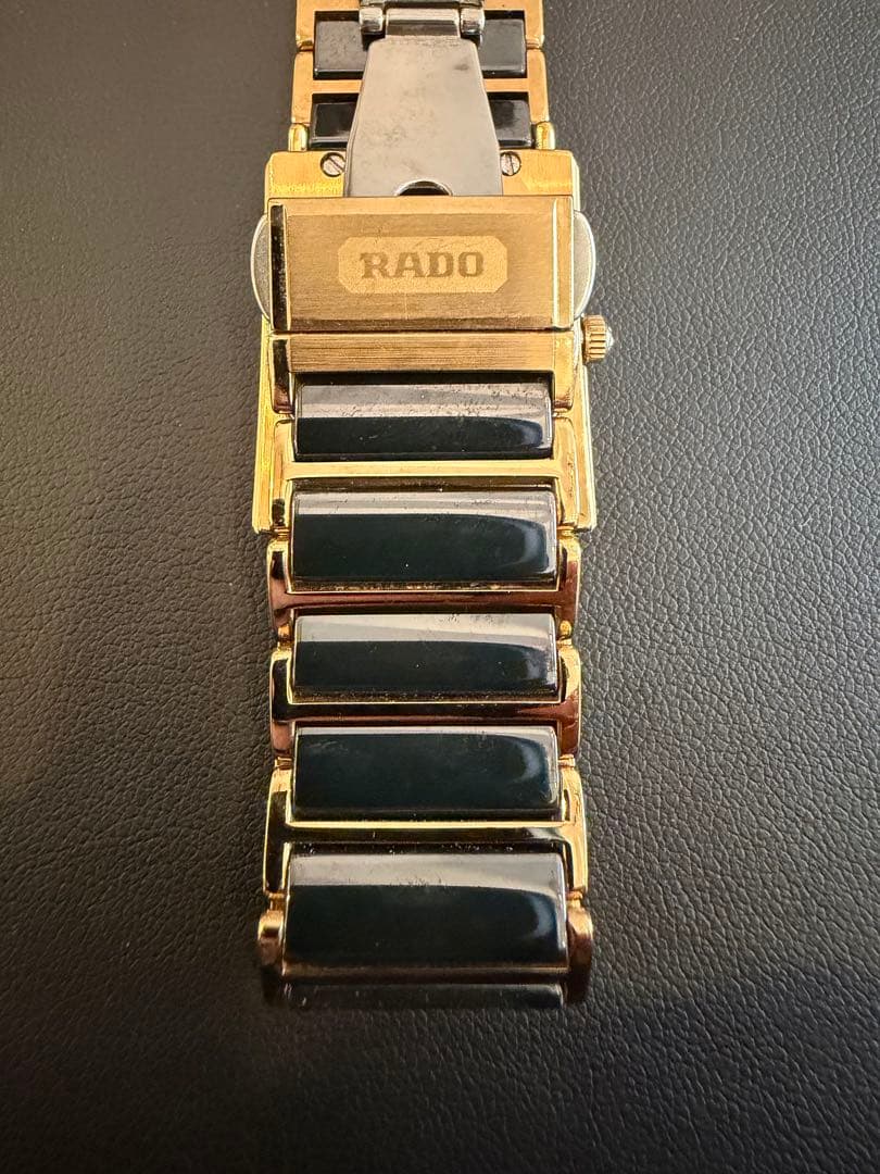 RADO ラドー Jubilé 腕時計 電池交換済 コマ付き ダイヤ セラミック