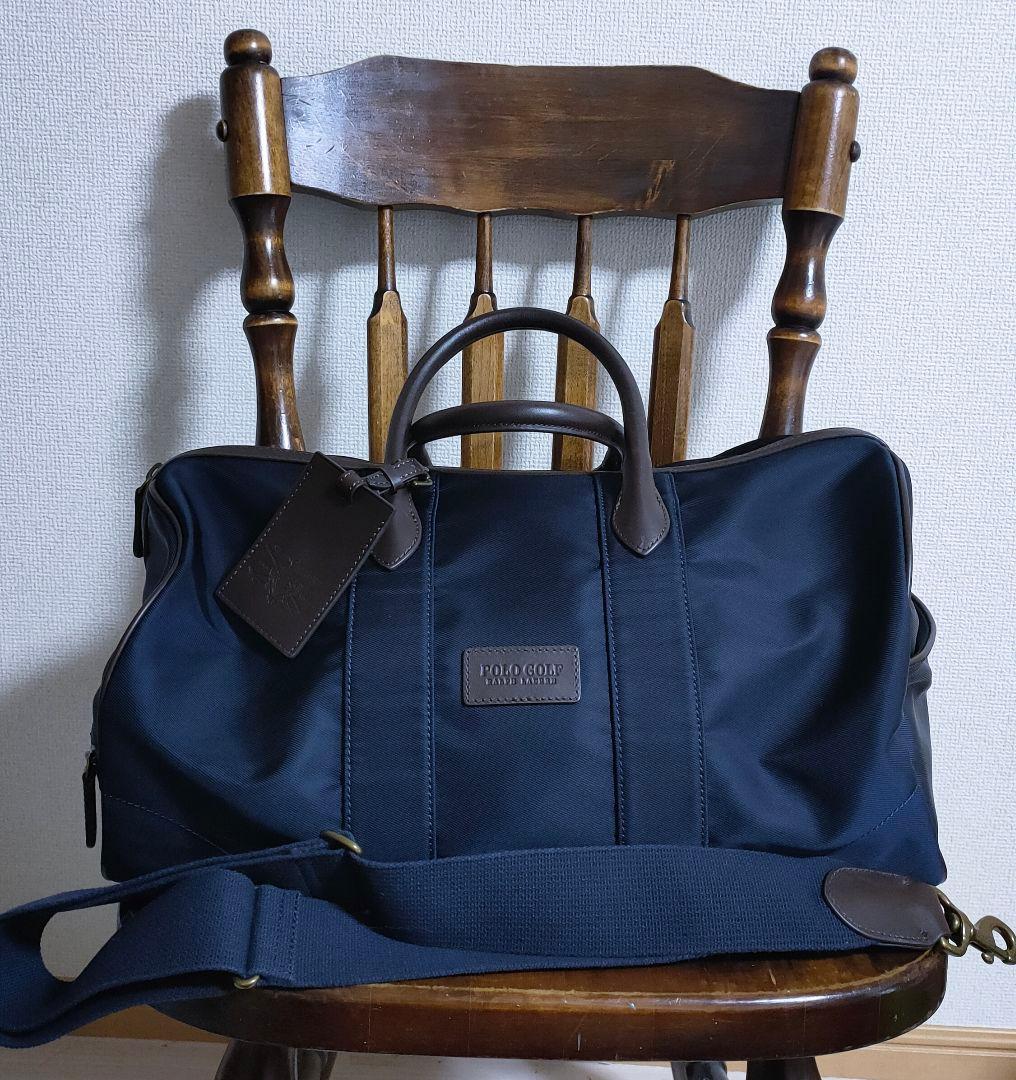 【POLO GOLF ポロゴルフ】ボストンバッグ 高品質 レザー