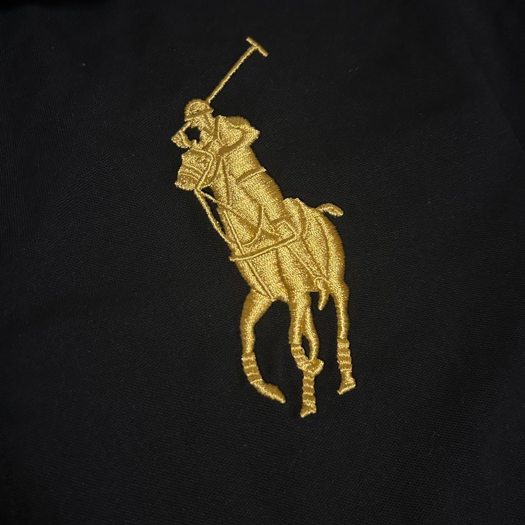 Polo Ralph Lauren ブラックポロシャツ DUBAI ビッグポニー