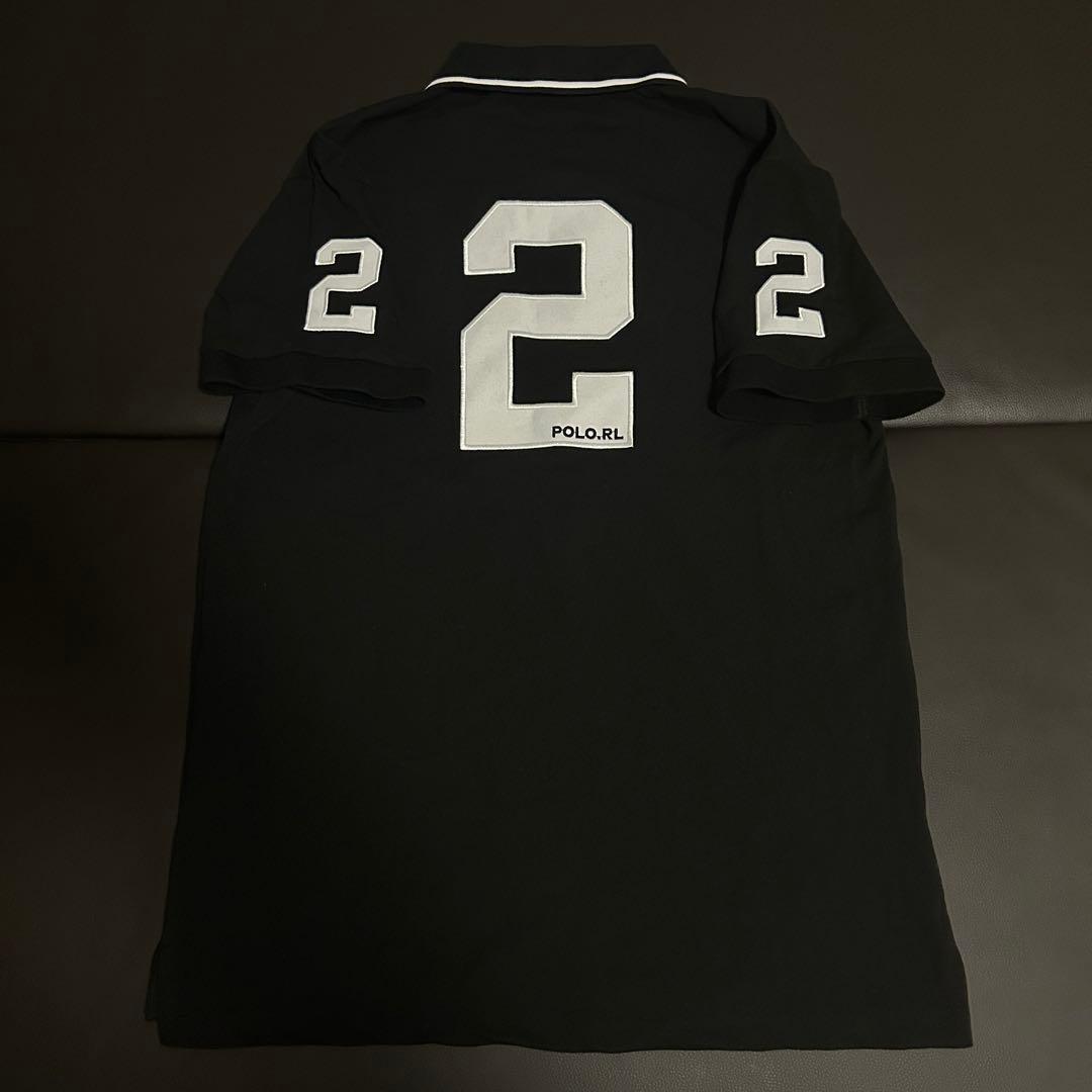 Polo Ralph Lauren ブラックポロシャツ DUBAI ビッグポニー