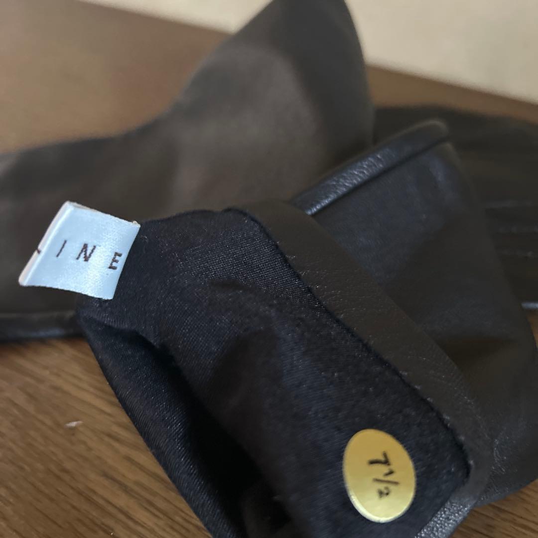 CELINE キュイールアンニュ　ロンググローブ