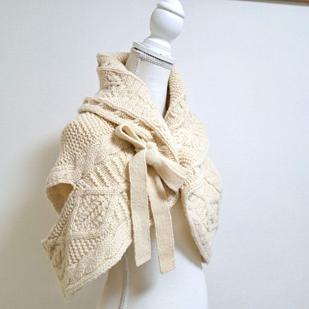 tricot COMME des GARÇONS ニットベスト　ポンチョ　羽織り