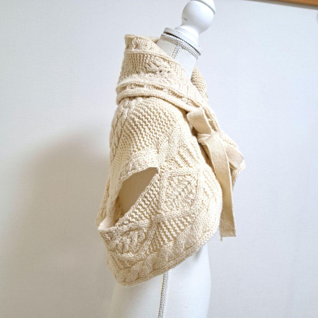 tricot COMME des GARÇONS ニットベスト　ポンチョ　羽織り