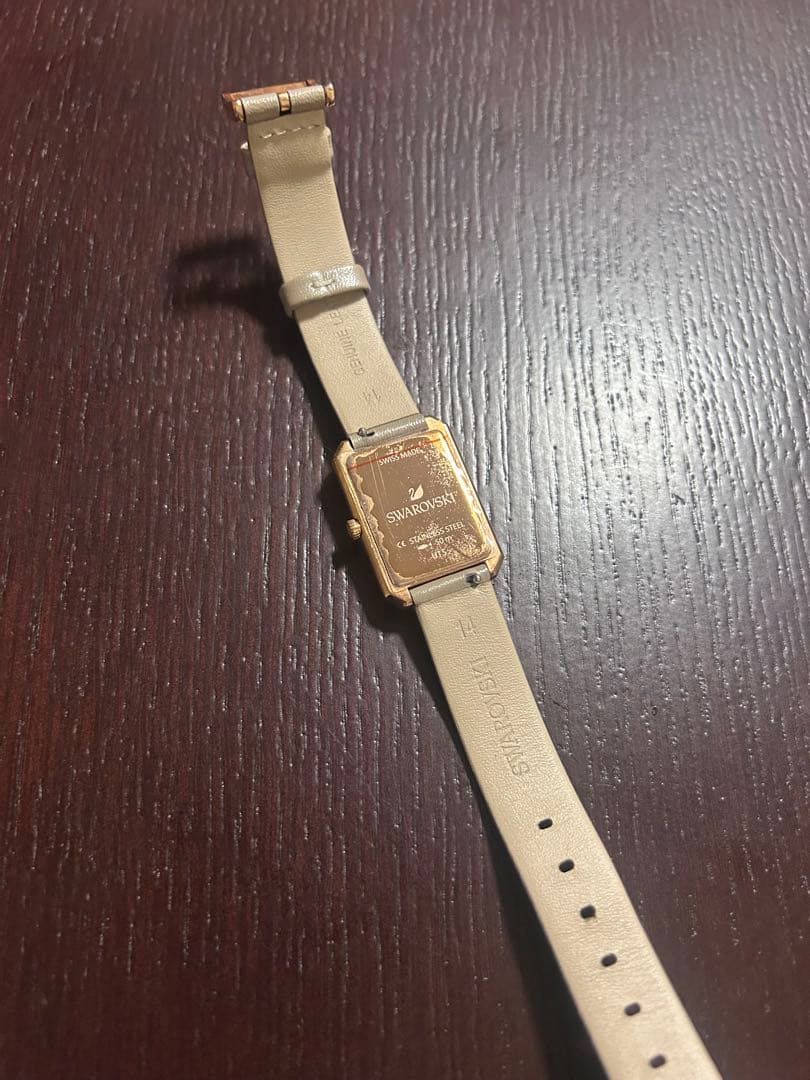 UPTOWNグレージュ／SWROVSKI腕時計