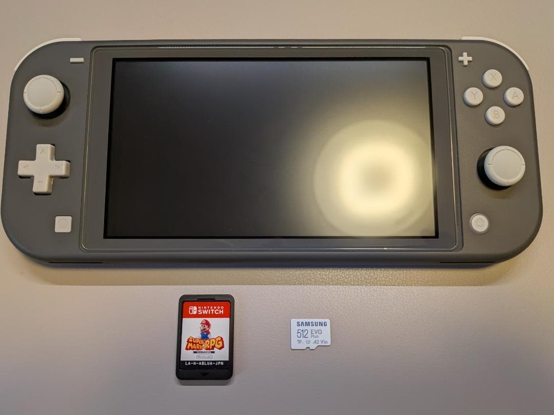 Nintendo Switch Lite グレー【SDカード・マリオRPG付】