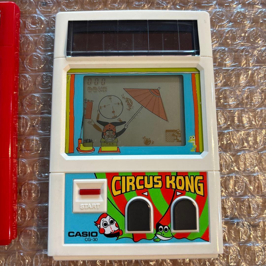 美品　CASIO GameWatch CATHAND ゲームウォッチ　4個セット