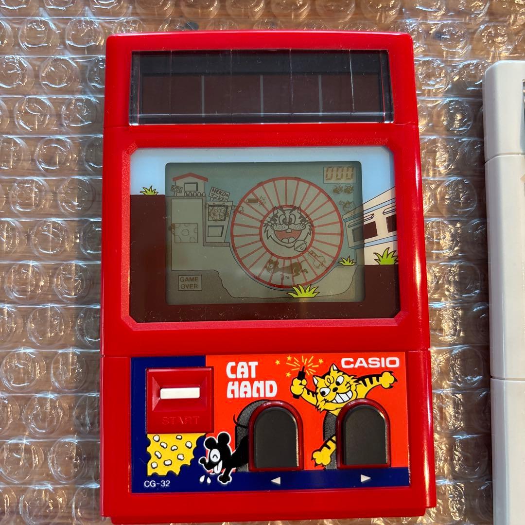 美品　CASIO GameWatch CATHAND ゲームウォッチ　4個セット