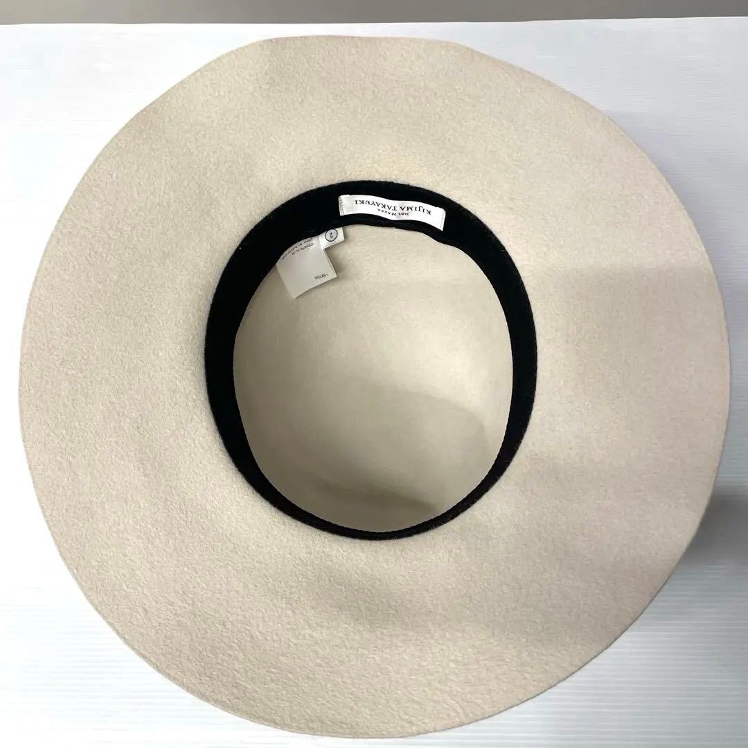 6270 KIJIMA TAKAYUKI アイボリー ハット