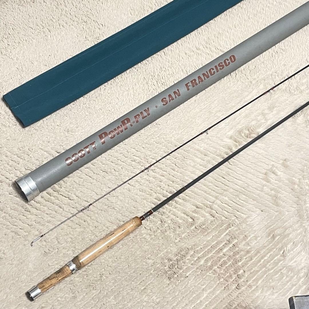 【希少】SCOTT PowR-PLY 2ピース　フライロッド オールド