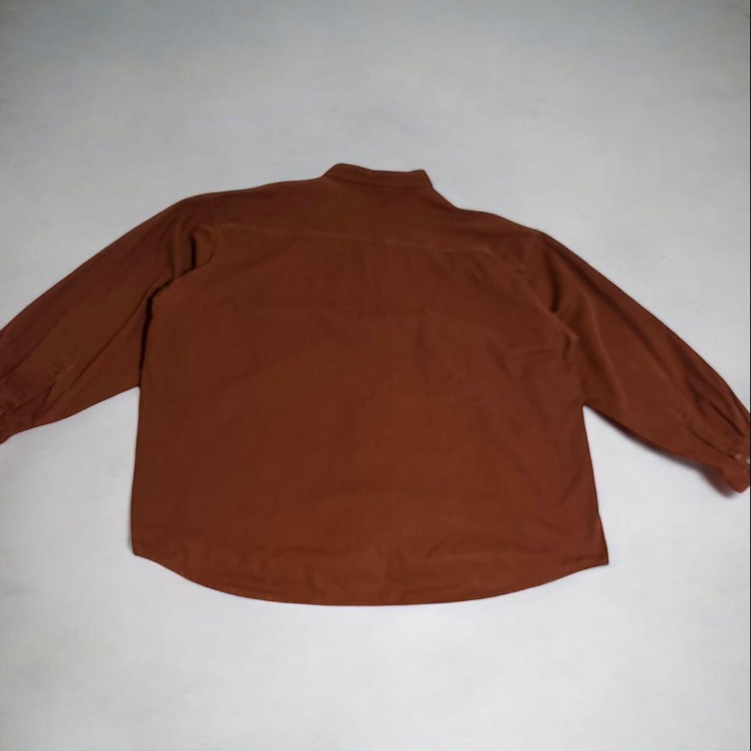 【希少】カーハート ダックシャツ ジャケット バーガンディ　4XL [特大]