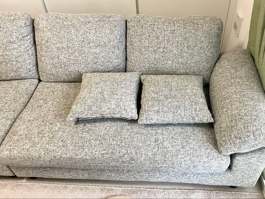 ②【送料込みセット売り】CARLO GRANDE カウチソファ