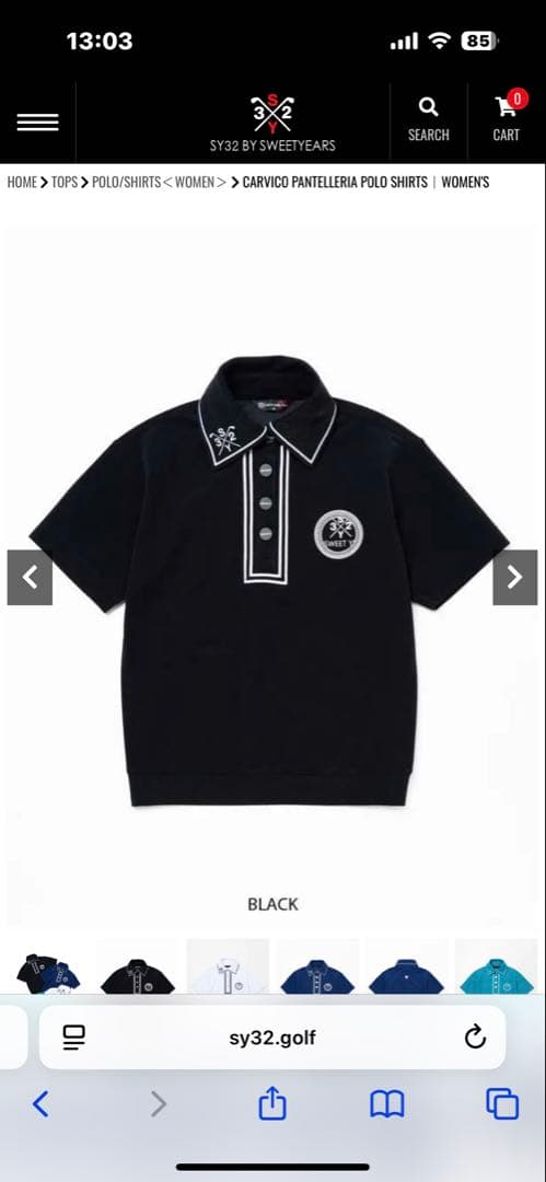 【人気売切れ商品】sy32golf 2025 レディース　ポロシャツ