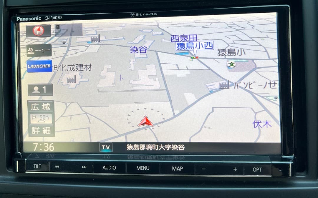 動作OK☆CN-RA03D パナソニック ストラーダ 2016