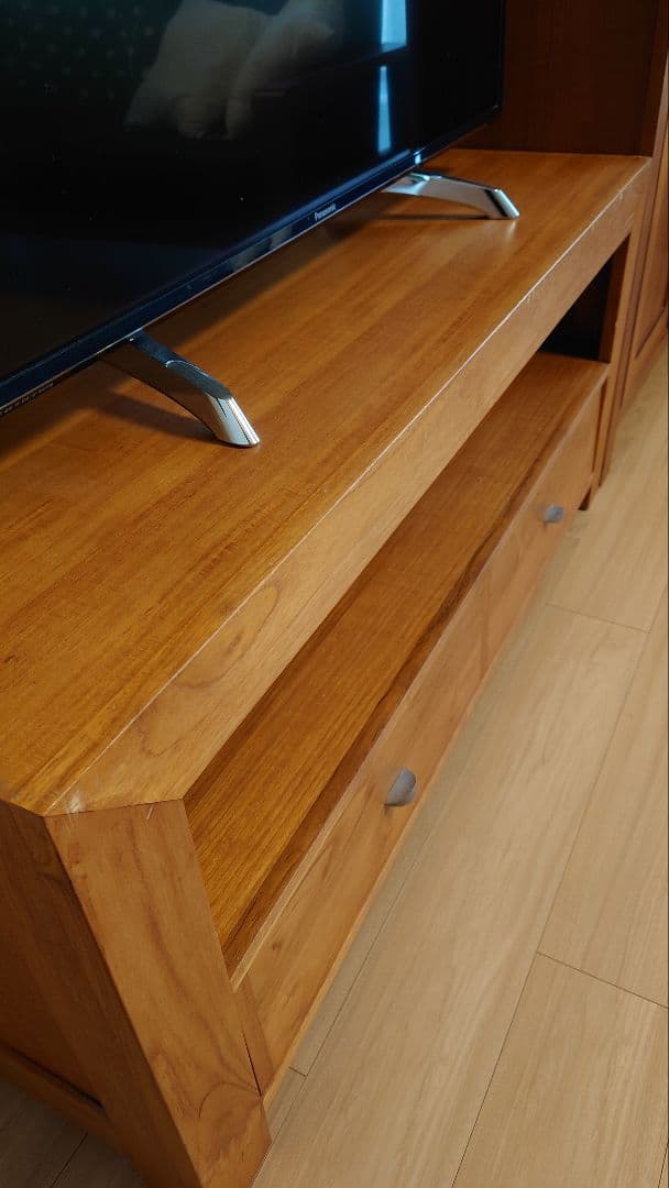 SCANTEAK テレビ台 チーク無垢材 TVボード