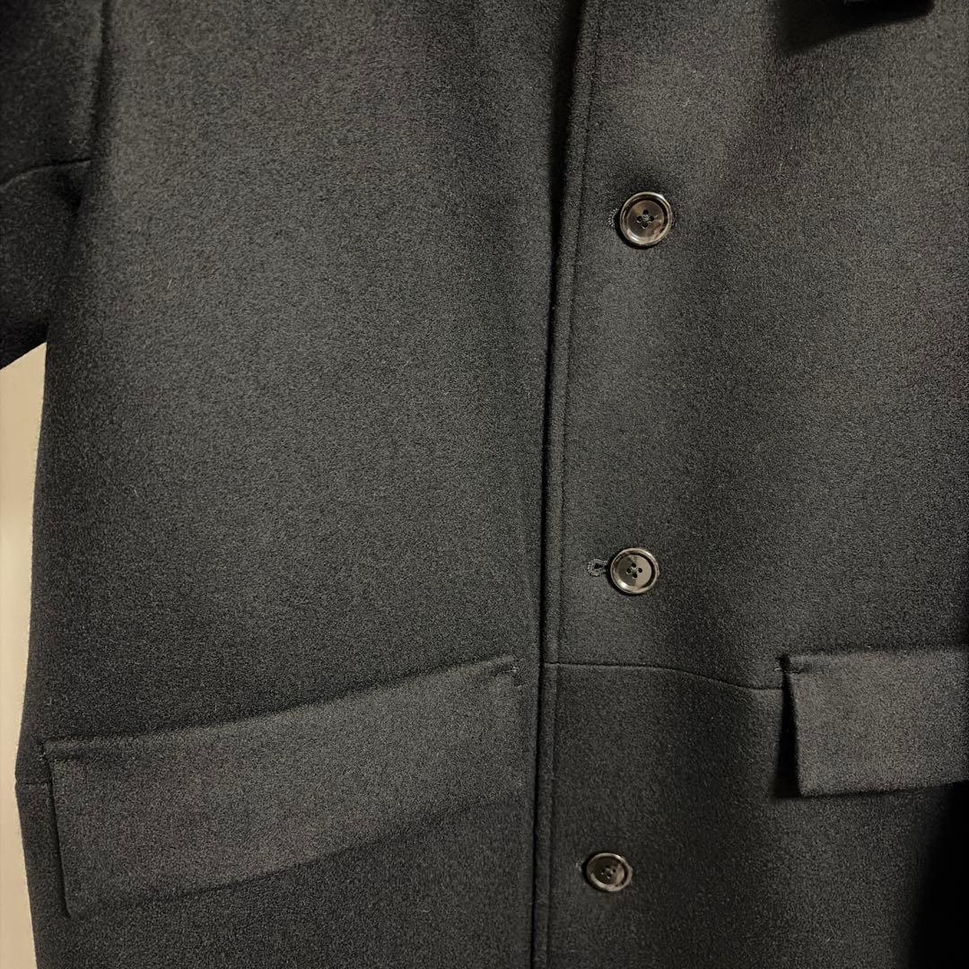 STILL BY HAND スティルバイハンド メルトンウールコート ブラック