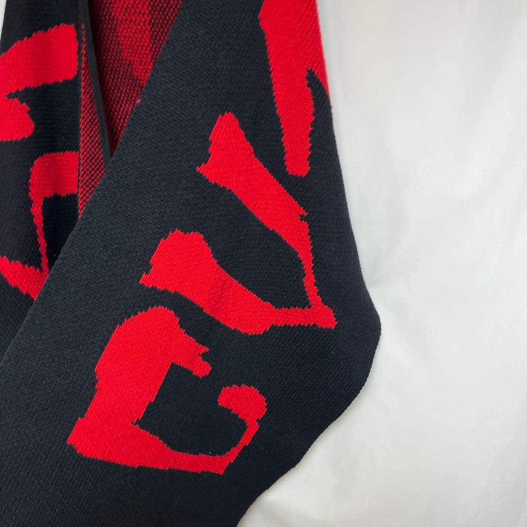 新品 CVTVLIST カタリスト CTLS フードマフラー　パーカー ニット黒