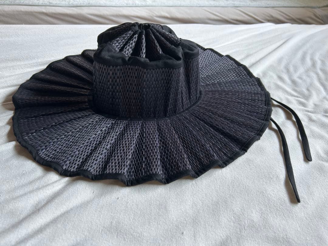 Lorna Murray カプリハット　Mサイズ　ブラック　折りたたみ