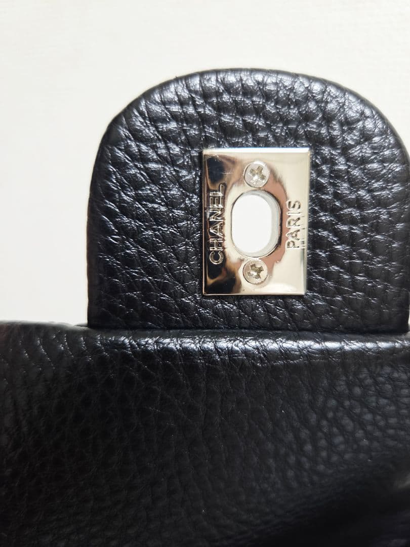 ♡ A4 ブラック レザーキルティングショルダーバッグ♡