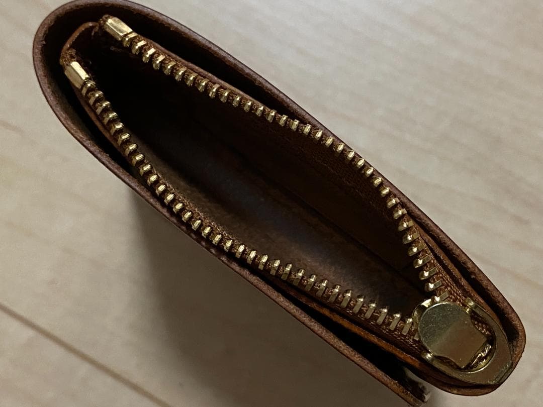 小さく薄い財布SAKU ver.3 Buttero Whiskey ブラウン 茶