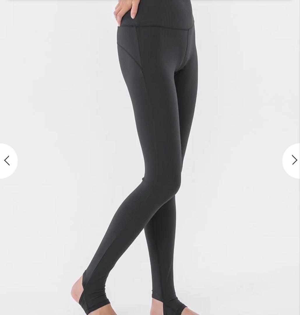 スカーラ　ベーシックリブトレンカレギンスM