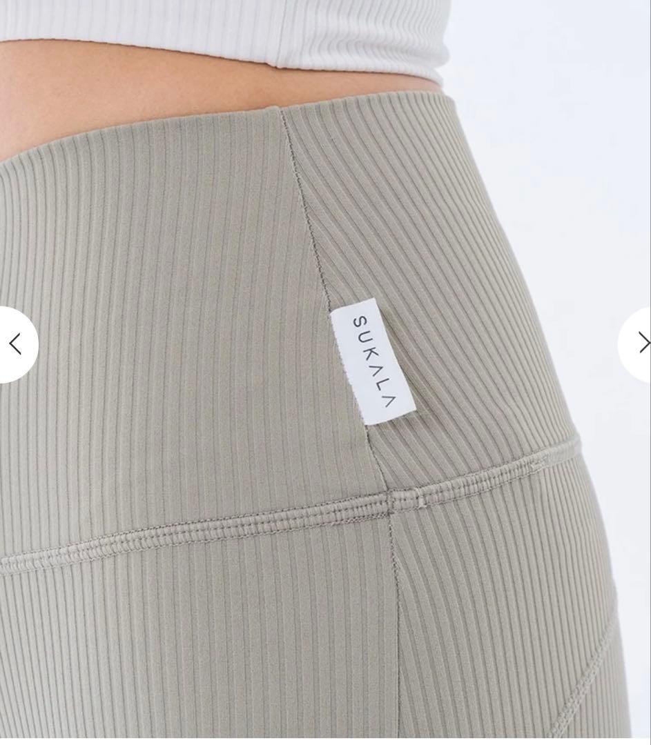 スカーラ　ベーシックリブトレンカレギンスM