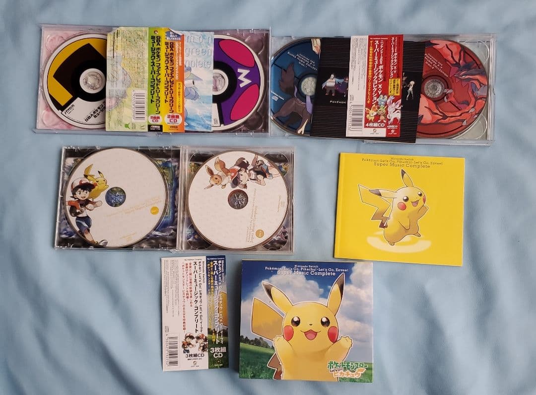 z*Z様 全て動作確認済み映画&ゲームポケモン サントラCD15枚セット