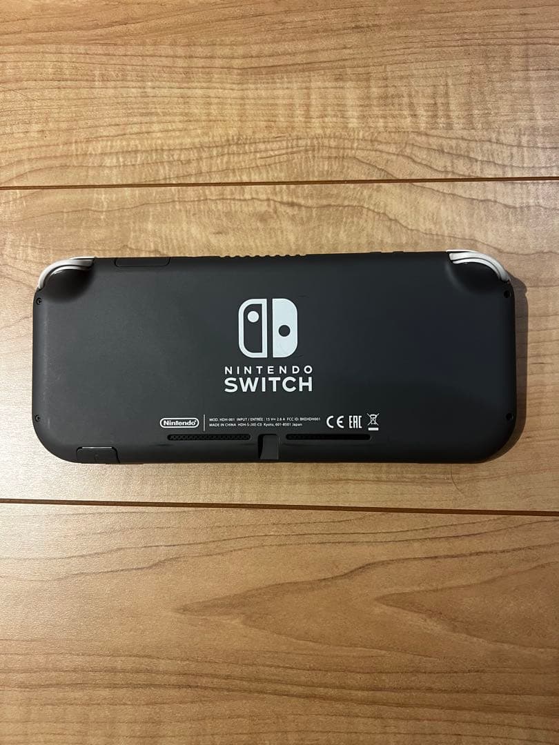 Nintendo Switch Lite グレー 本体 充電器付き　ジャンク品