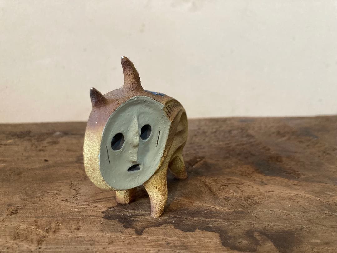 岡本太郎　犬の植木鉢