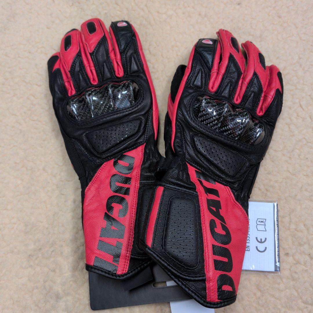 DUCATI PERFORMA C3 グローブ XL ブラック/レッド