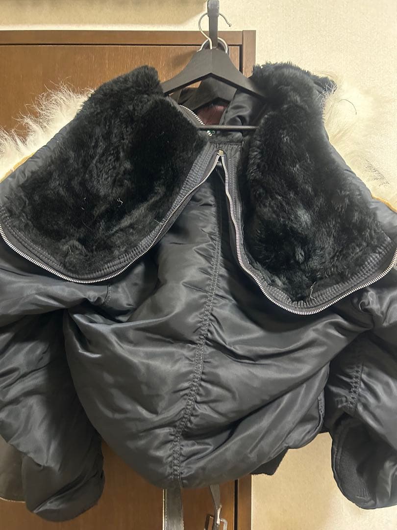 n2b フライトジャケット　USA製　ファージャケット　y2k ミリタリー