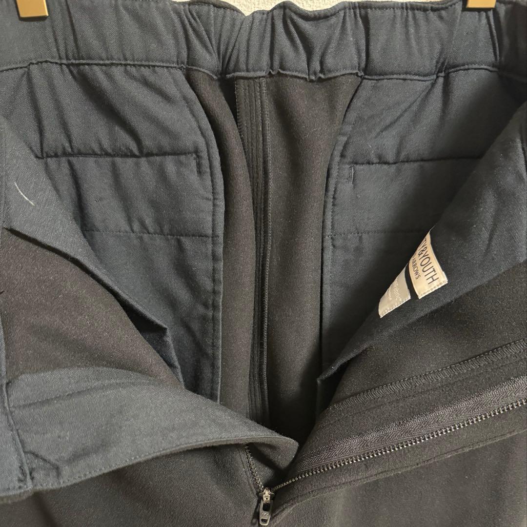 未使用タグ付き　BEAUTY&YOUTH エアロフリース　イージーパンツ