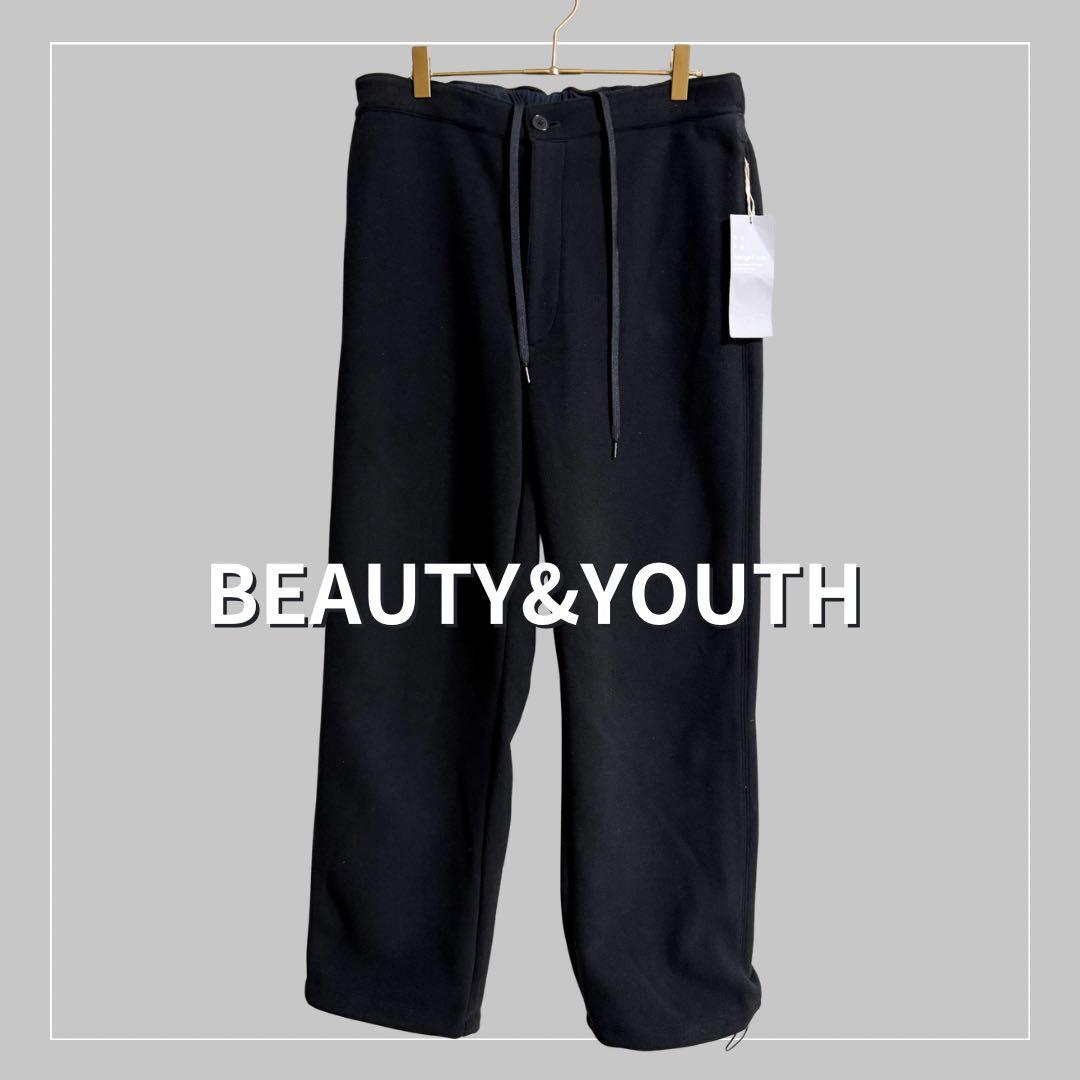 未使用タグ付き　BEAUTY&YOUTH エアロフリース　イージーパンツ
