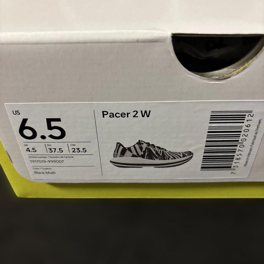 CRAFT Pacer2W ゼブラ柄 ランニングシューズ23.5
