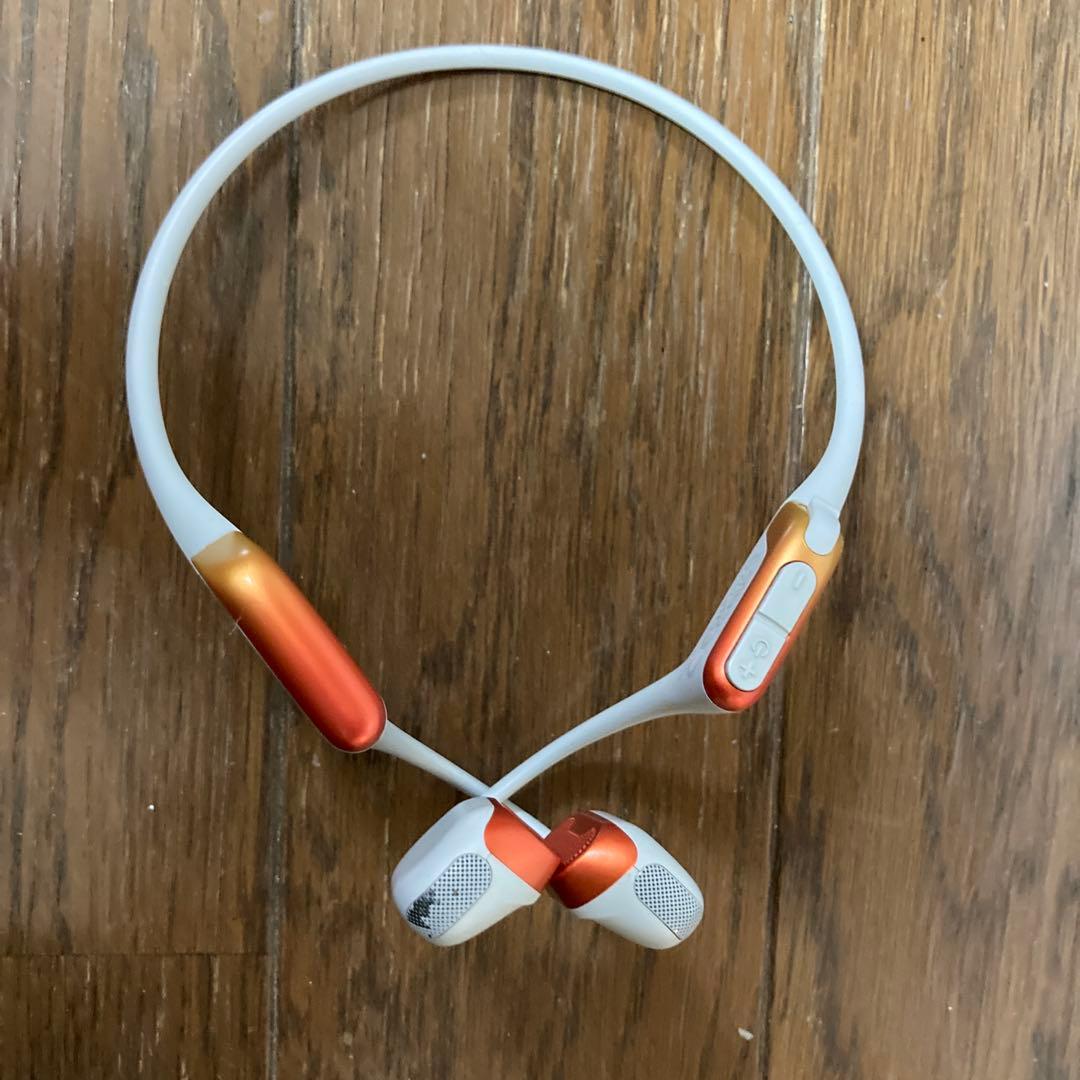 SHOKZ open run pro 2 骨伝導イヤホン ネックバンド型オレンジ