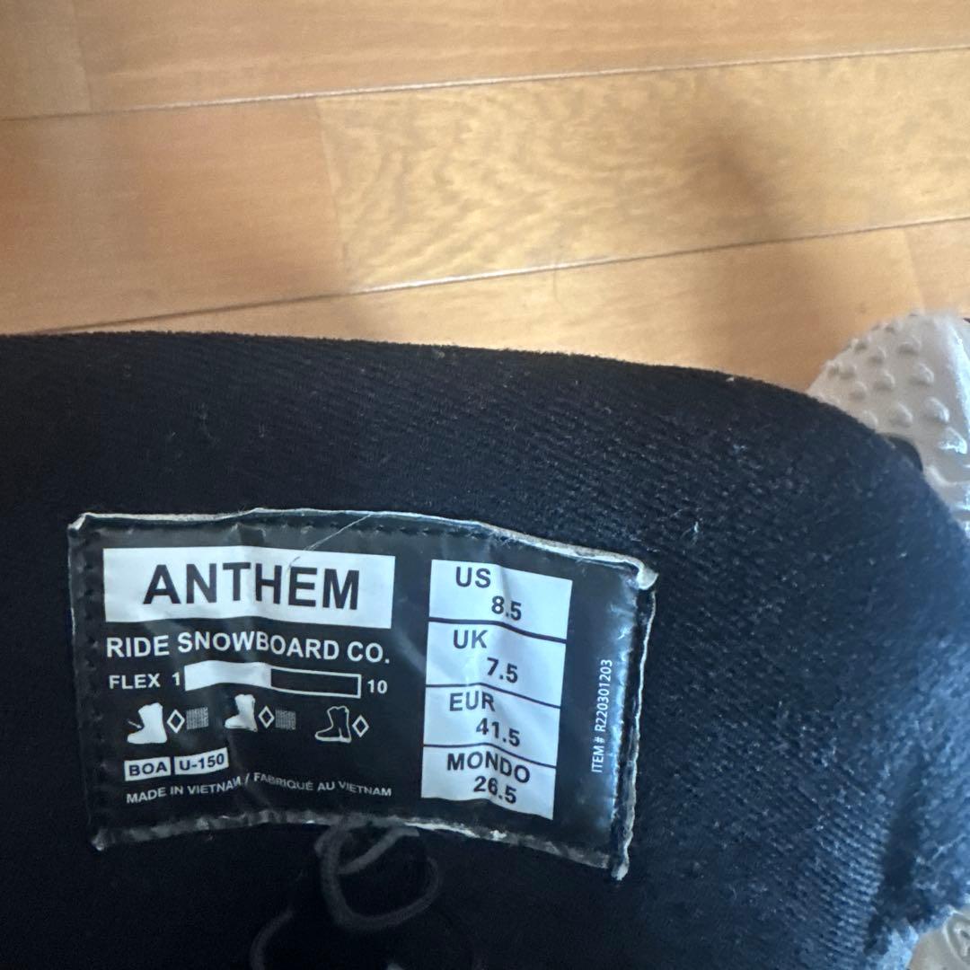 RIDE ANTHEM BoA カスタムパーツ付