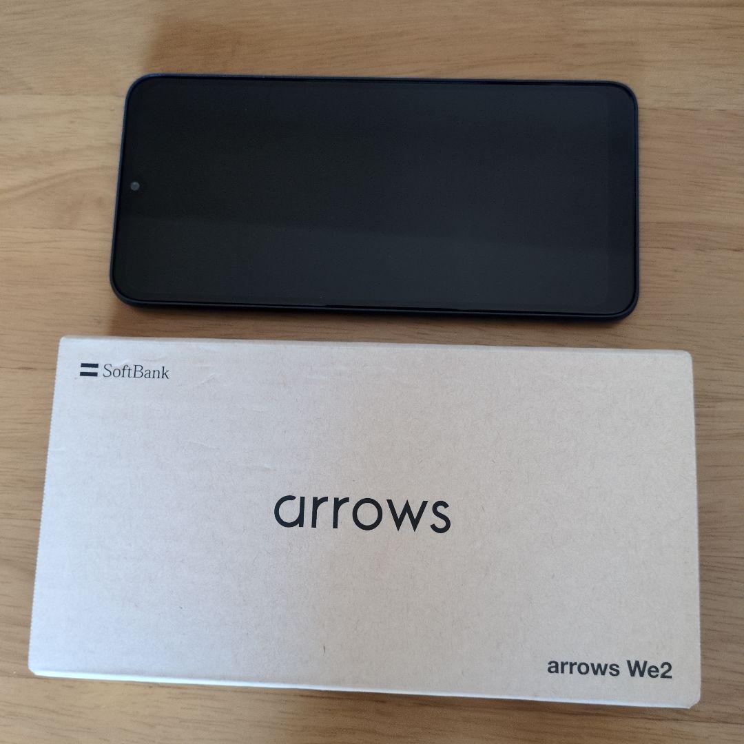 arrows We2 64GB スマートフォン本体★ネイビーグリーン