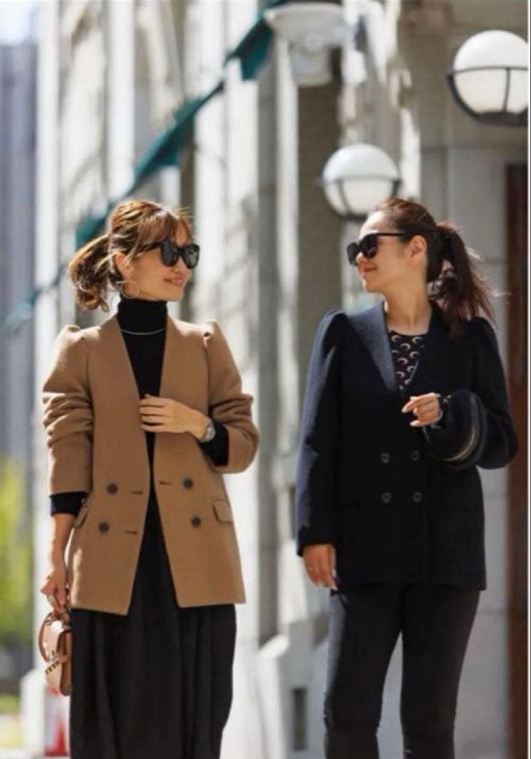 【美品】anplegant アンプレガント　ジャケットコート