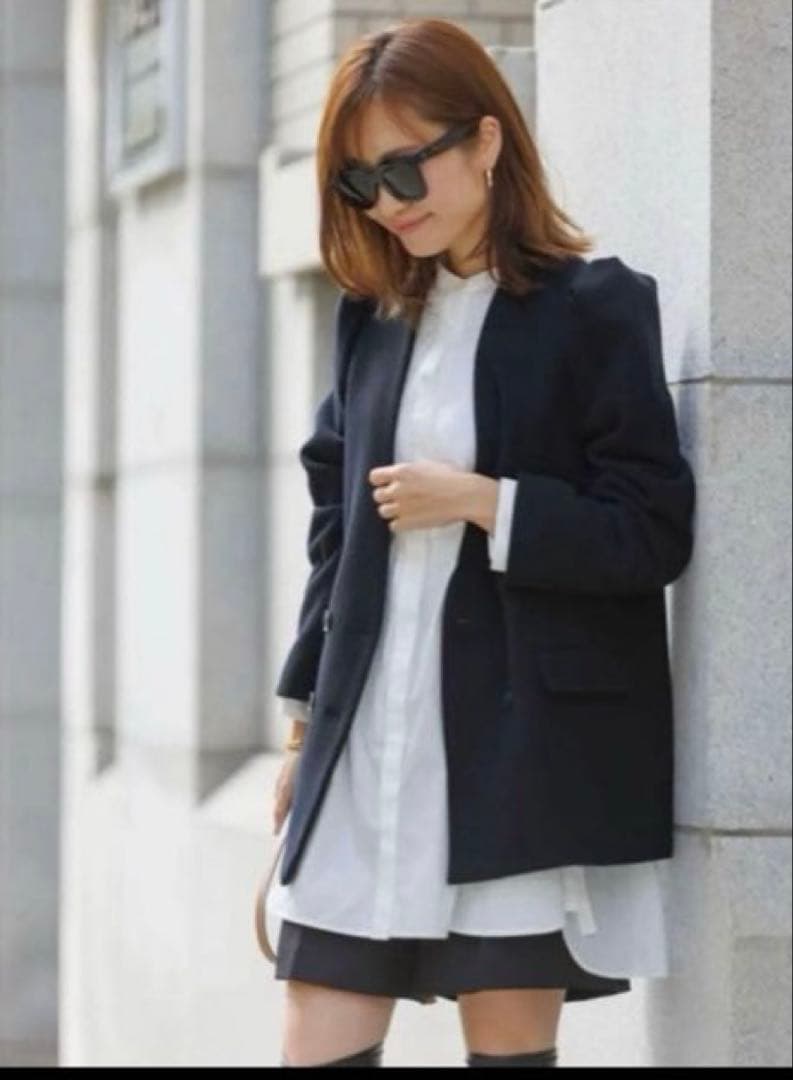 【美品】anplegant アンプレガント　ジャケットコート