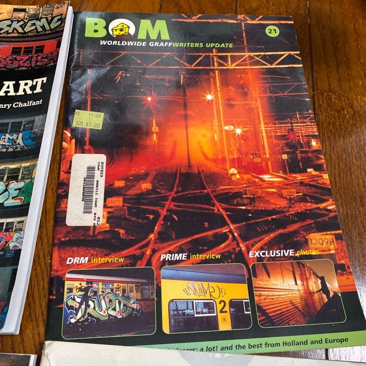 ART 文化　スプレー　ストリートアート　本　雑誌