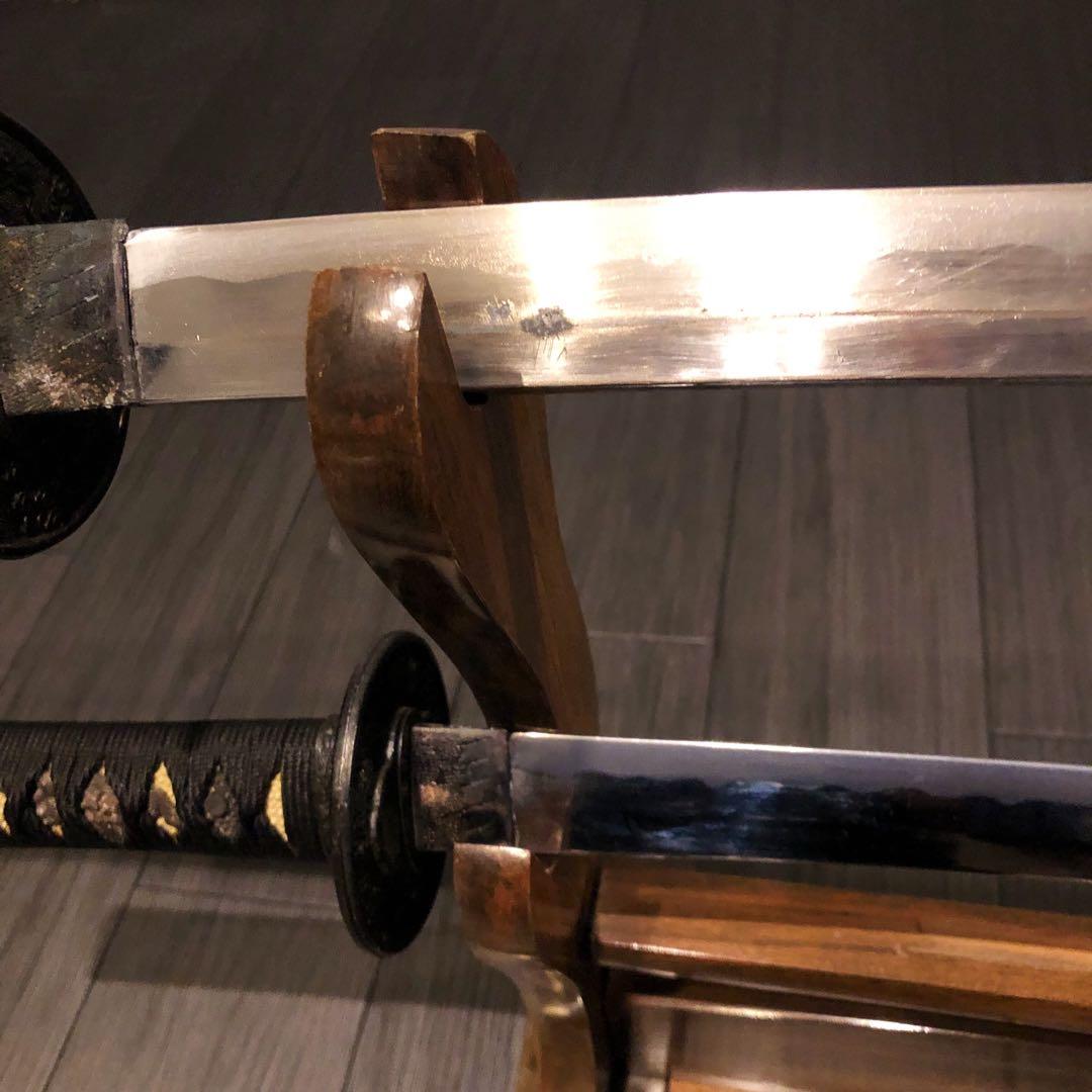 高級模造刀　高級居合刀　 大小セット　脇差