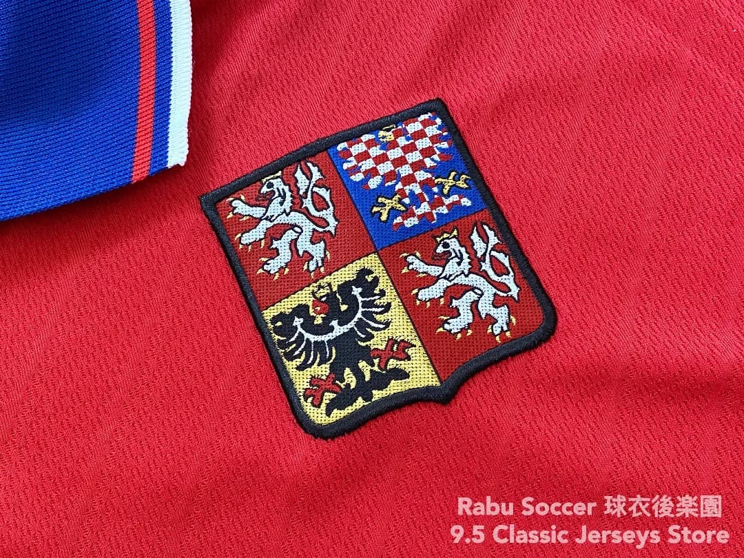 チェコ代表 1996 ホーム ユニフォーム #8 ポボルスキー