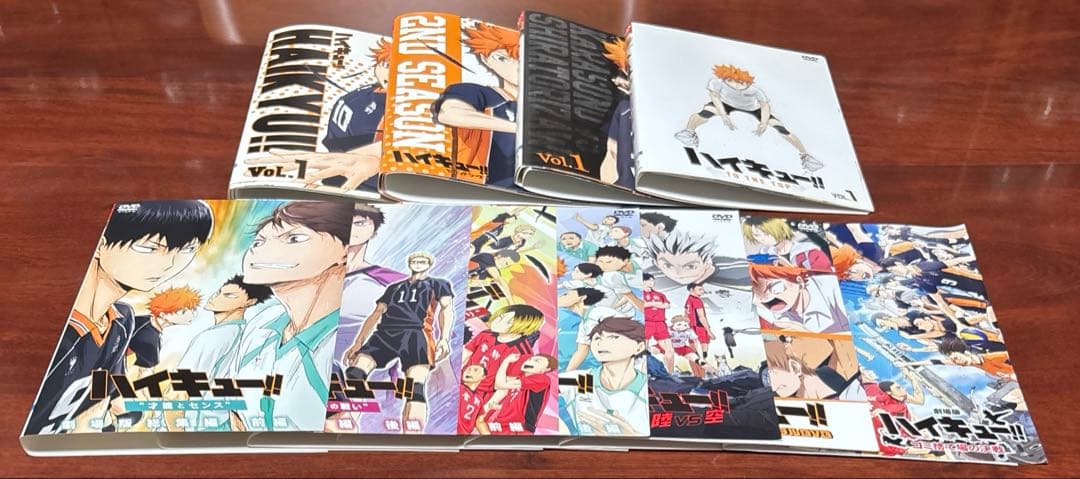 ハイキュー1〜4期 全巻完結セット 劇場版付 dvd