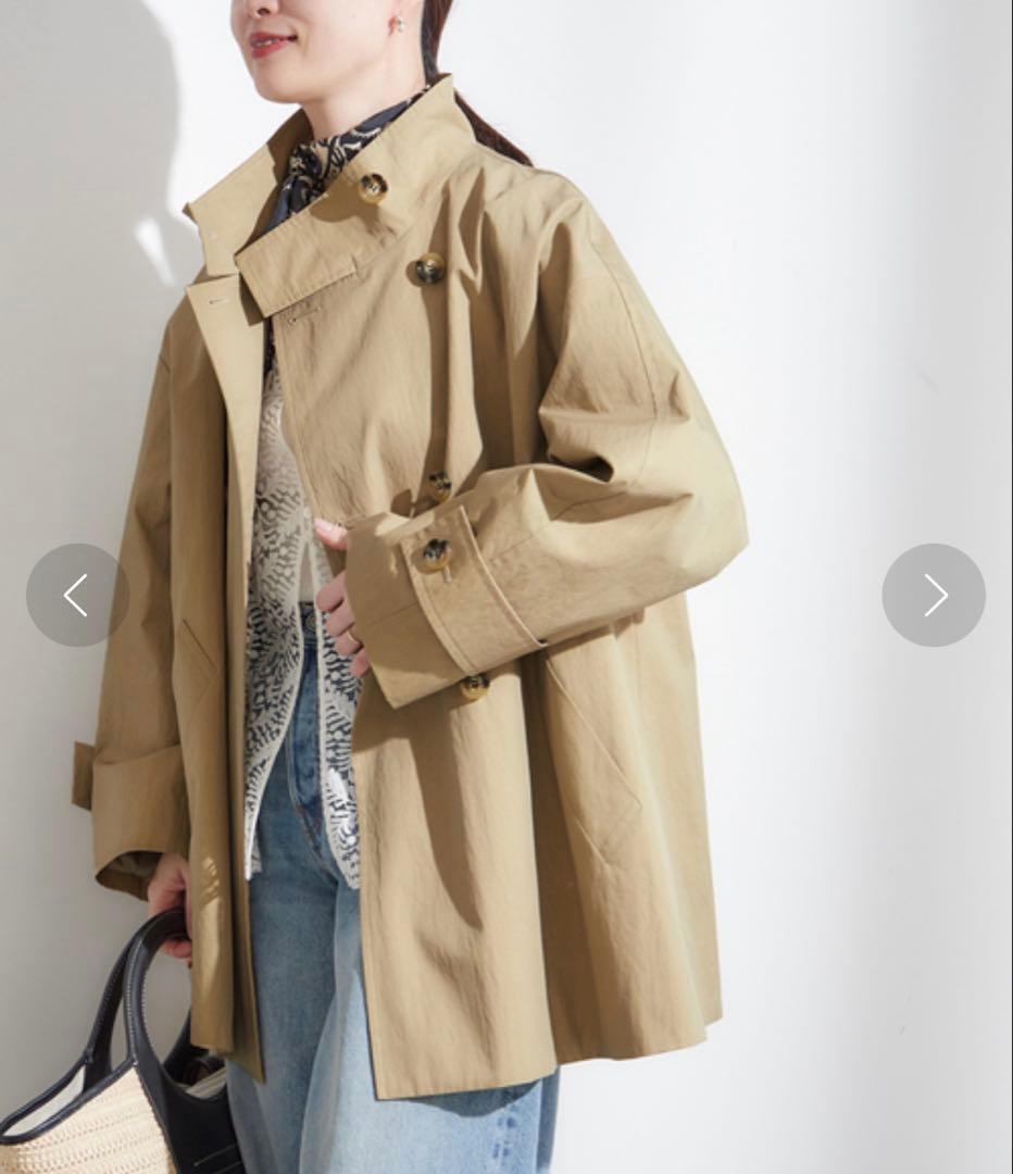 ジャーナルスタンダード レサージュ NALYA スタンドダブル ショートコート