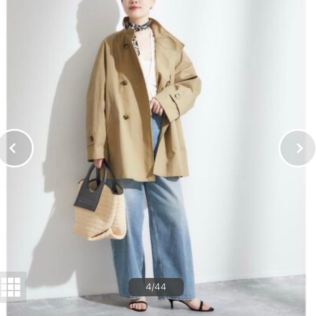 ジャーナルスタンダード レサージュ NALYA スタンドダブル ショートコート