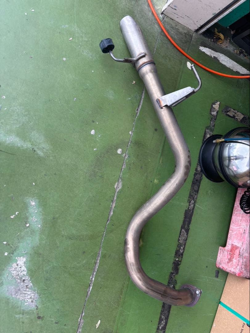 ランクル250ディーゼル純正マフラー